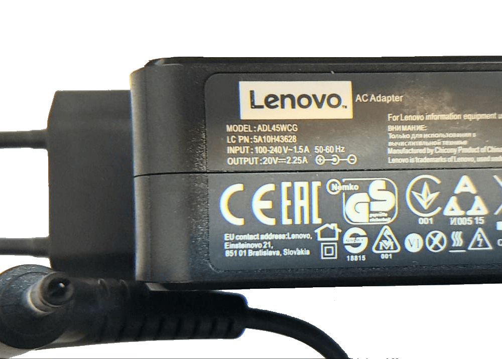 20V 2.25A 45W לנובו