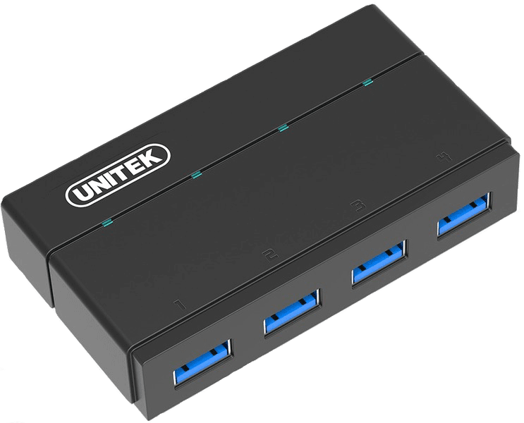 USB3.0 4-PORT HUB WITH CHARGING FUNCTION