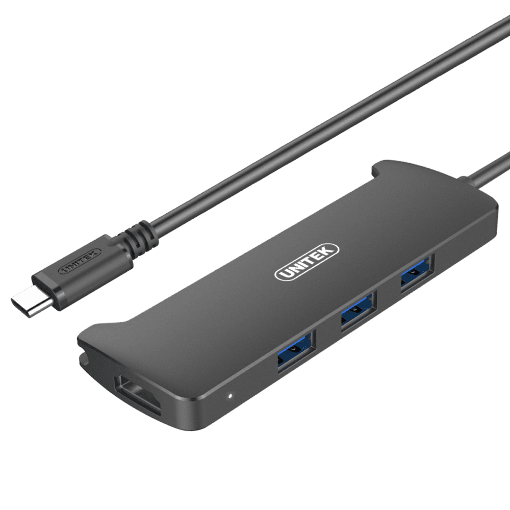 USB3.1 TYPE-C 3-PORT HUB + HDMI CONVERTER