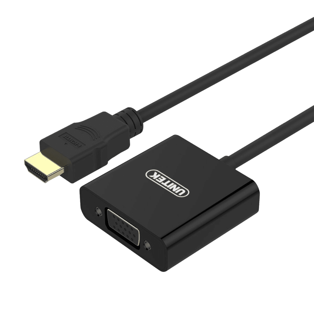 HDMI TO VGA CONVERTER WITH AUDIO